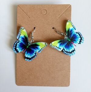 Fashion Jewelry Butterfly Dangle Earrings